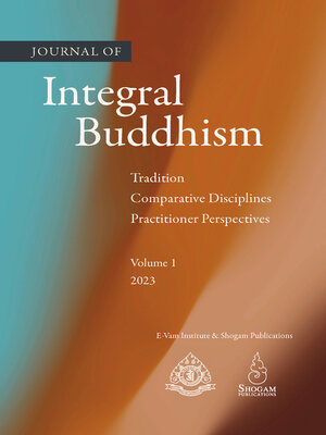 cover image of Journal of Integral Buddhism